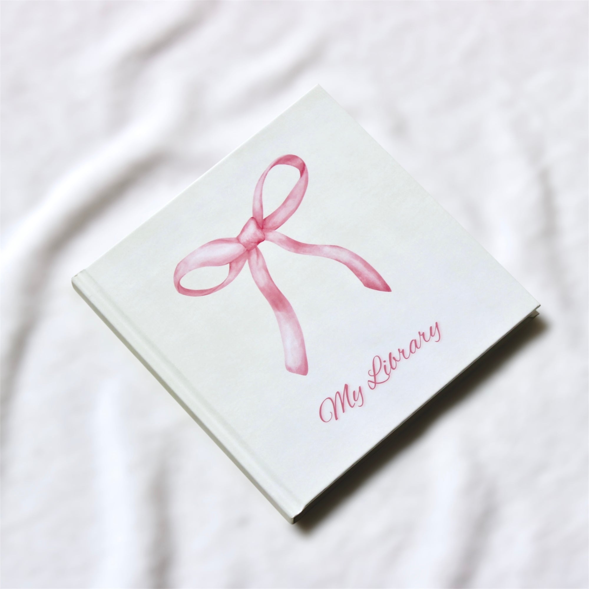 Pink Bow My Library Reading Journal