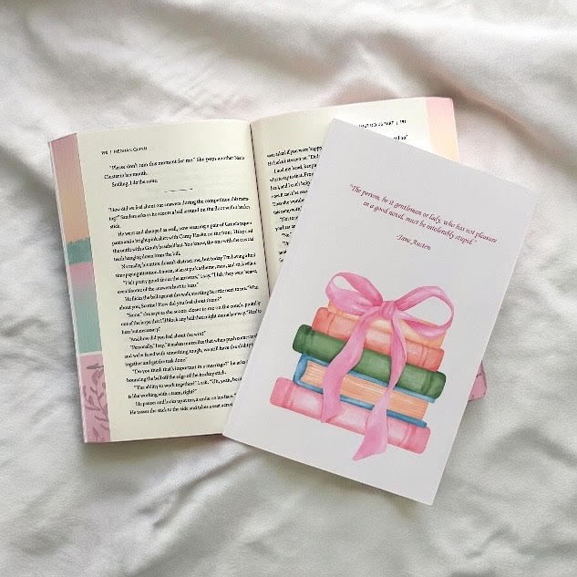 Jane Austen Bookish Paperback Journal