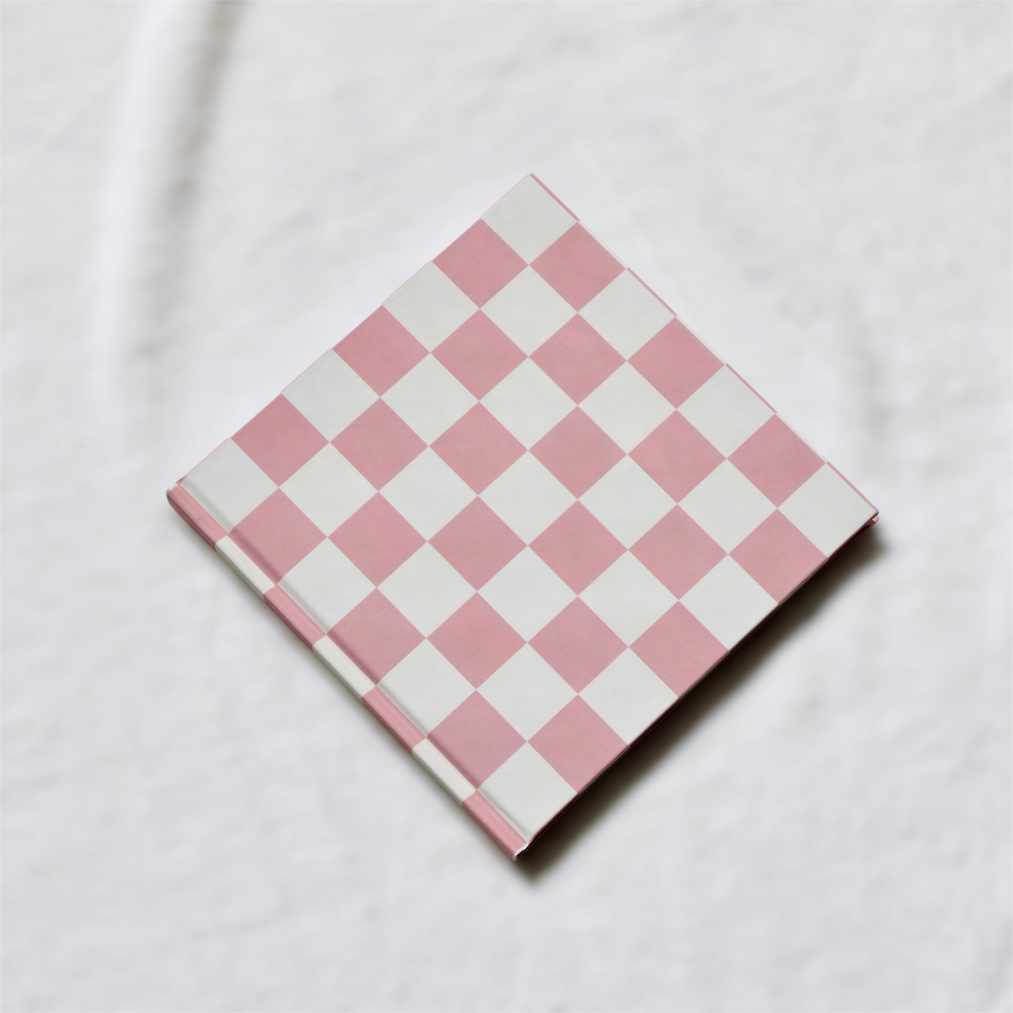 Pink Checkered My Library Reading Journal
