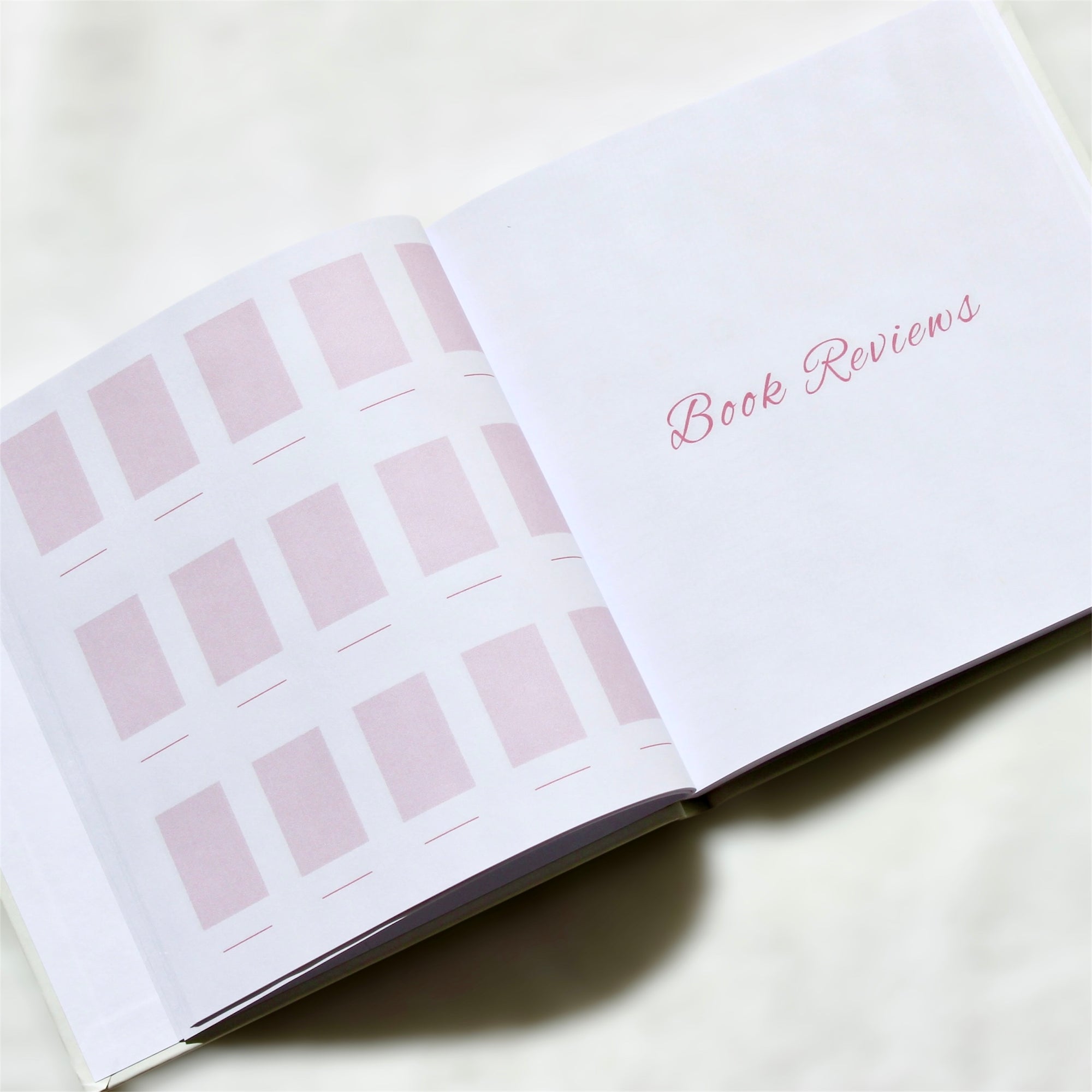 Pink Bow My Library Reading Journal