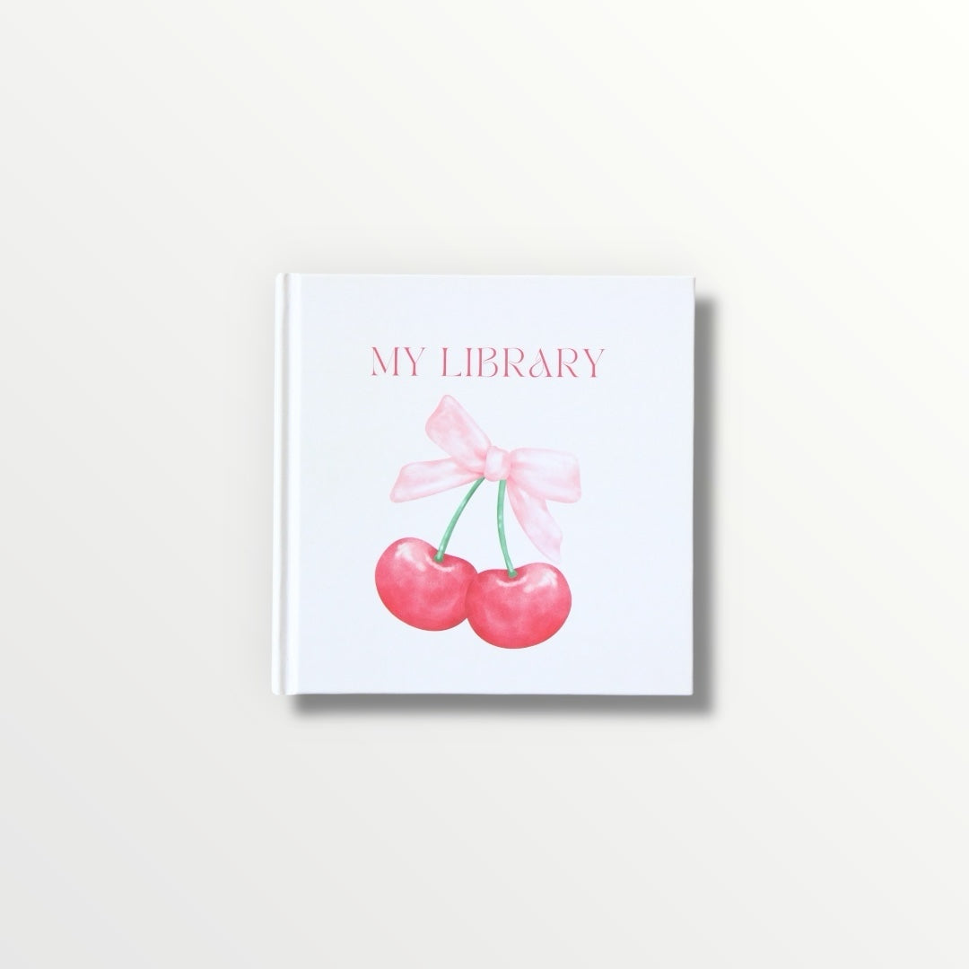 Cherry Bow My Library Reading Journal