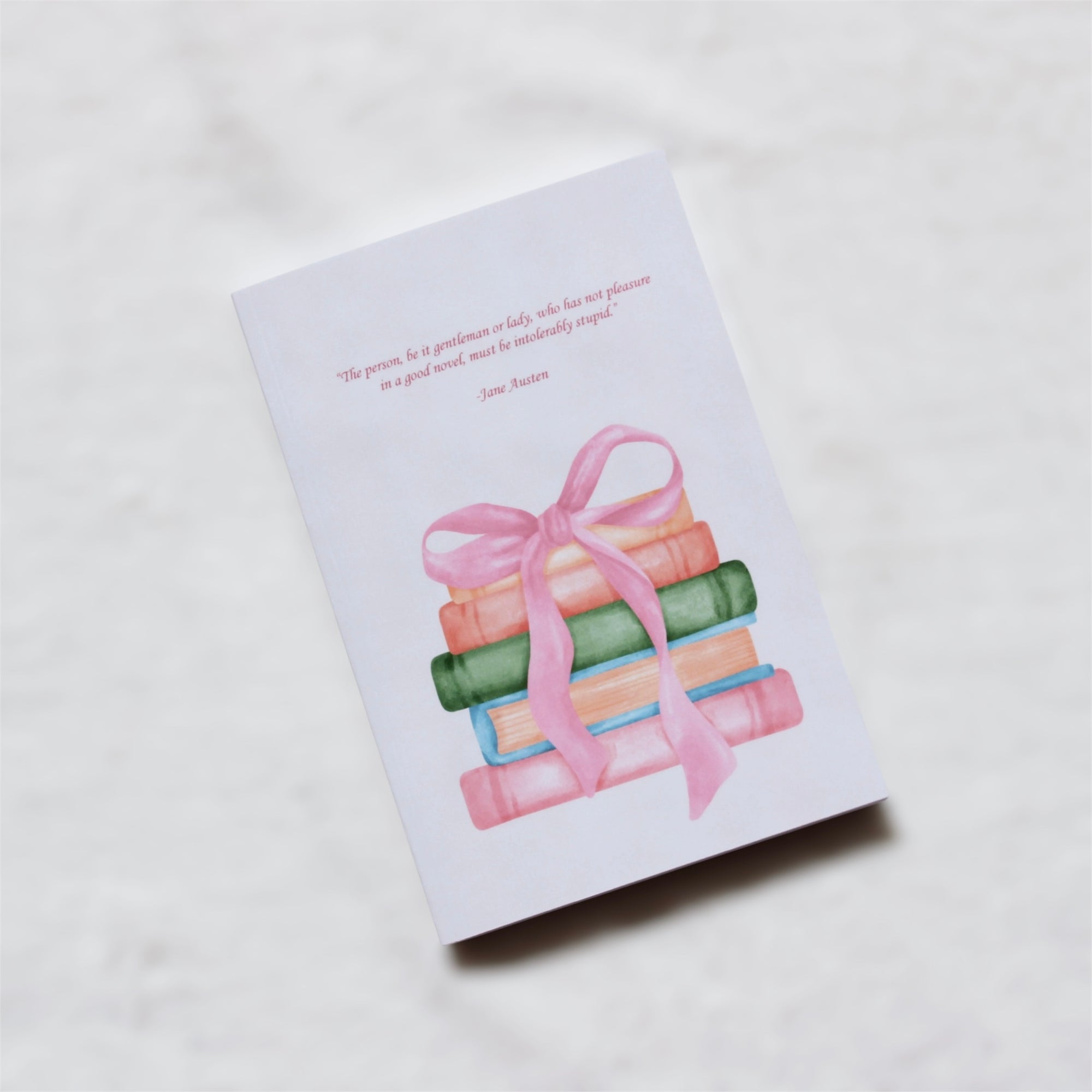 Jane Austen Bookish Paperback Journal