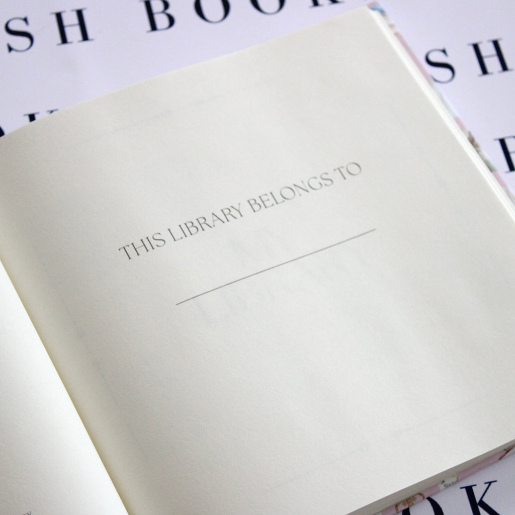 “Once Upon a Bookish Heart” My Library Reading Journal