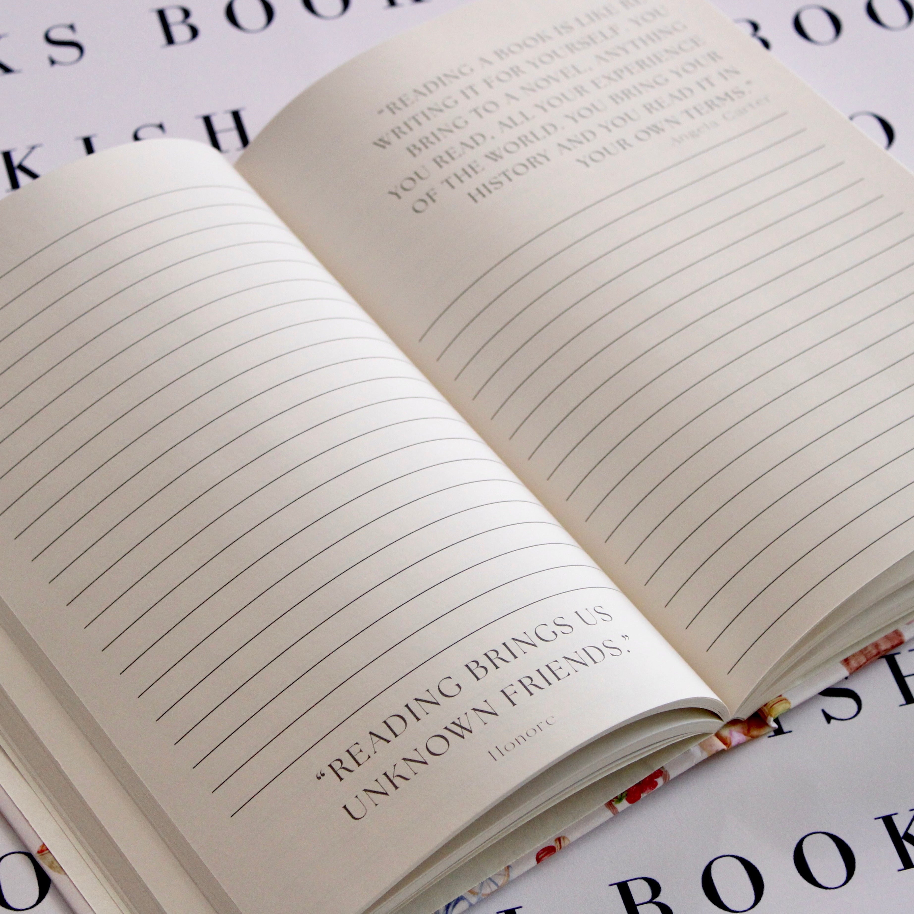 “Books We Read On Vacation” Bookish Journal