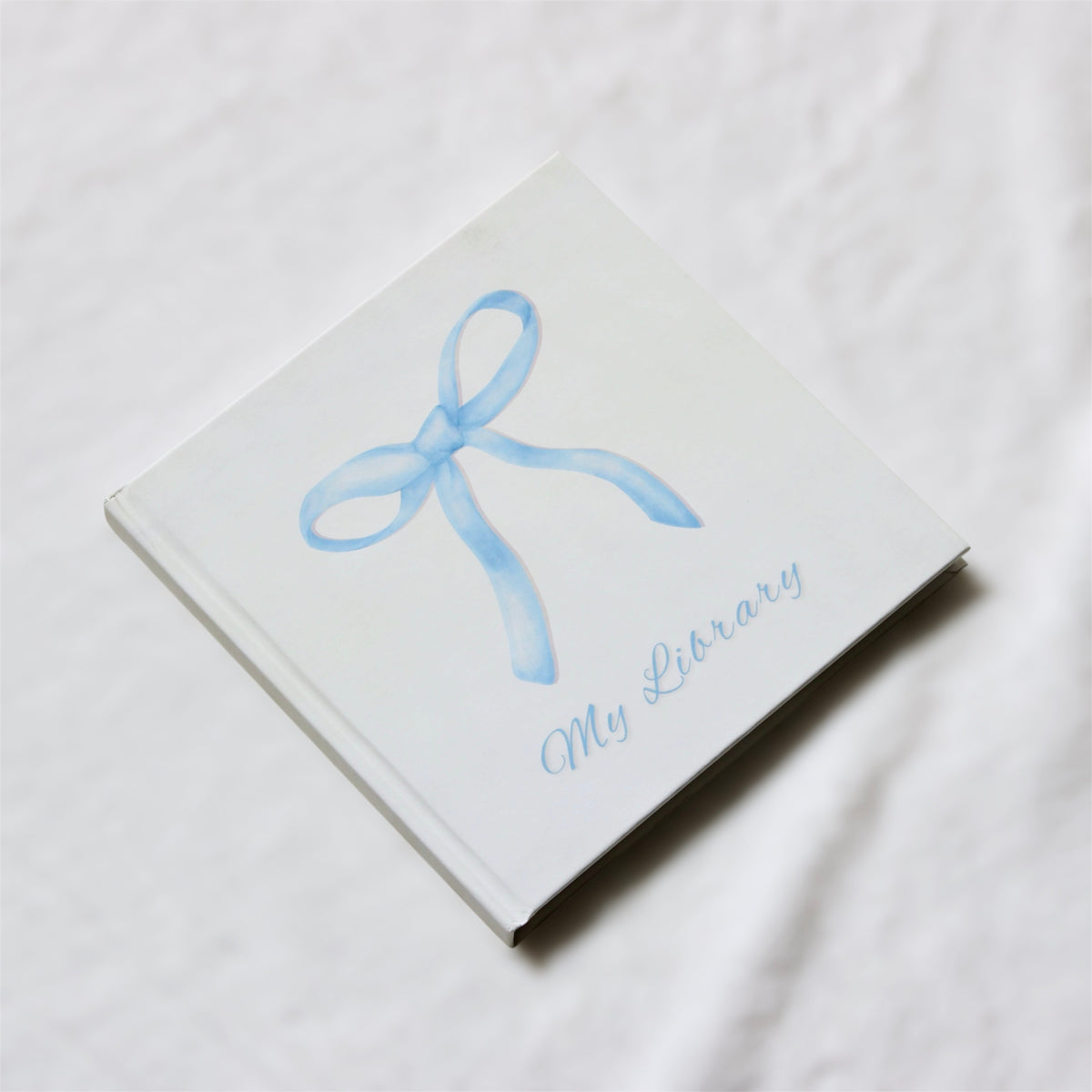 Blue Bow My Library Reading Journal