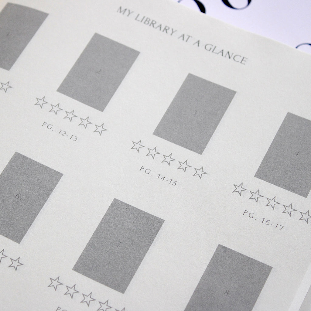 It Happened One Chapter My Library Reading Journal