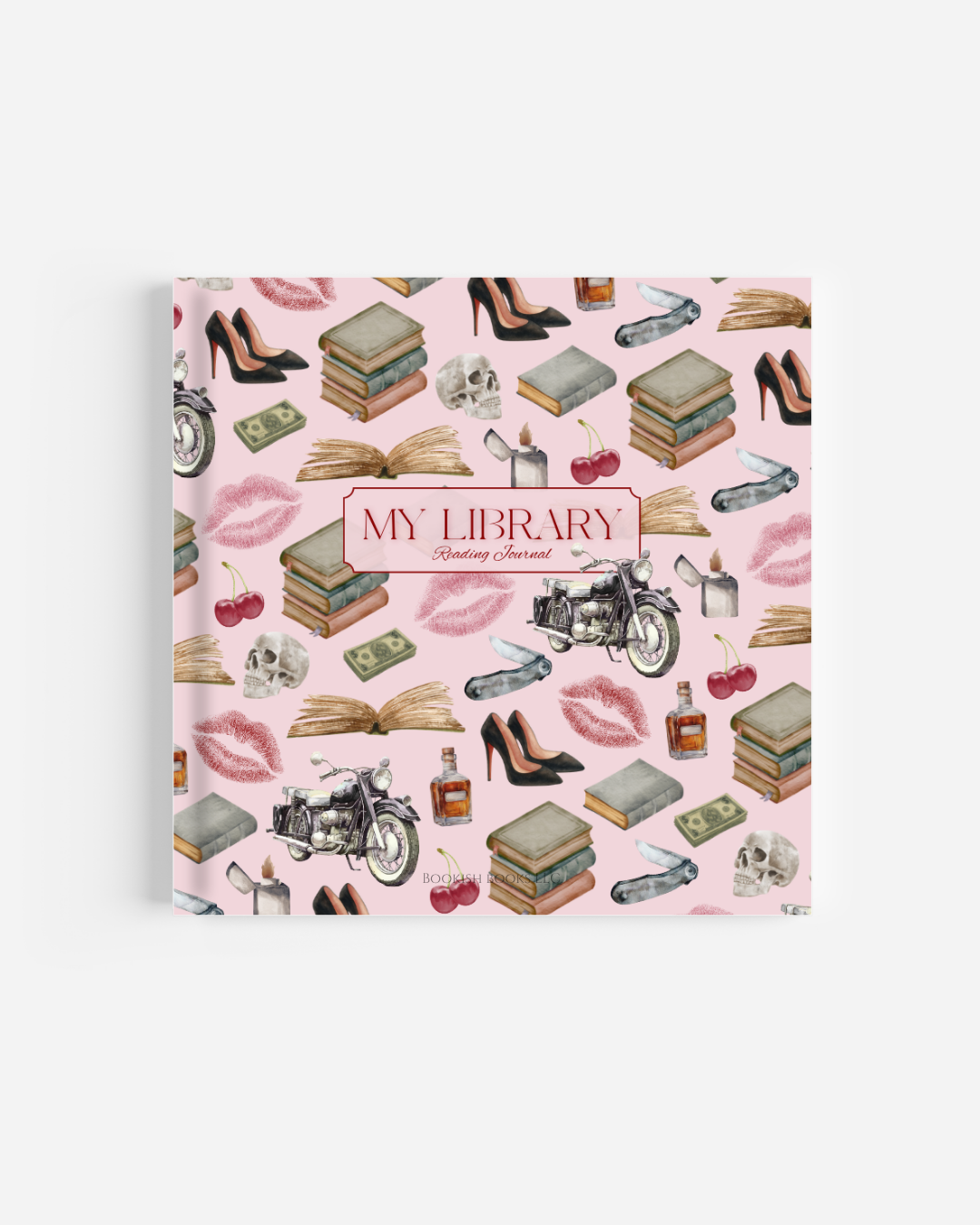 Fictional Read Flags My Library Reading Journal